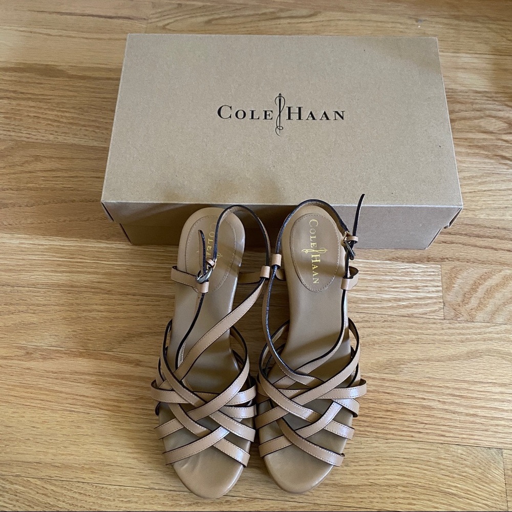 Cole Haan Wedges- great condition!